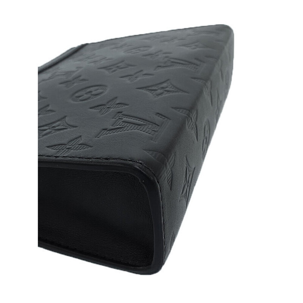 Louis Vuitton Monogram Shadow Black Gaston Wearable Wallet Shoulder Bag - Picture 7 of 8